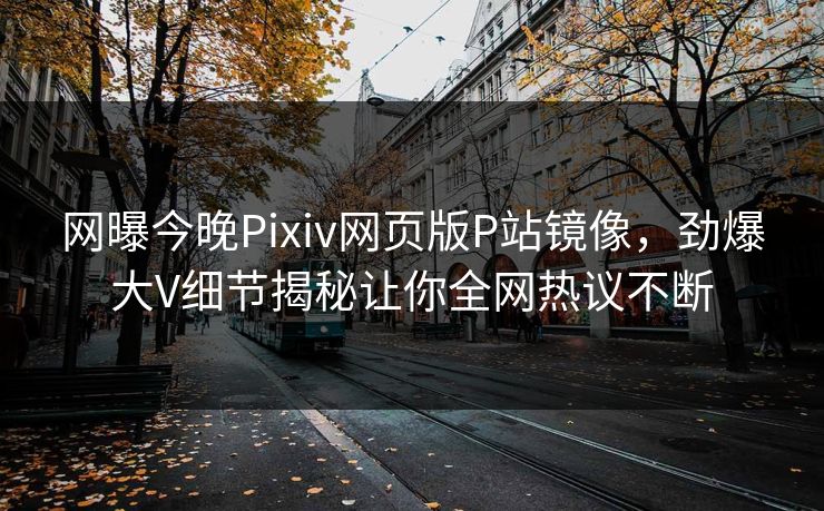 网曝今晚Pixiv网页版P站镜像，劲爆大V细节揭秘让你全网热议不断