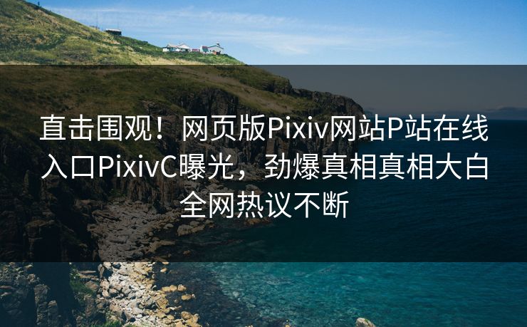 直击围观！网页版Pixiv网站P站在线入口PixivC曝光，劲爆真相真相大白全网热议不断
